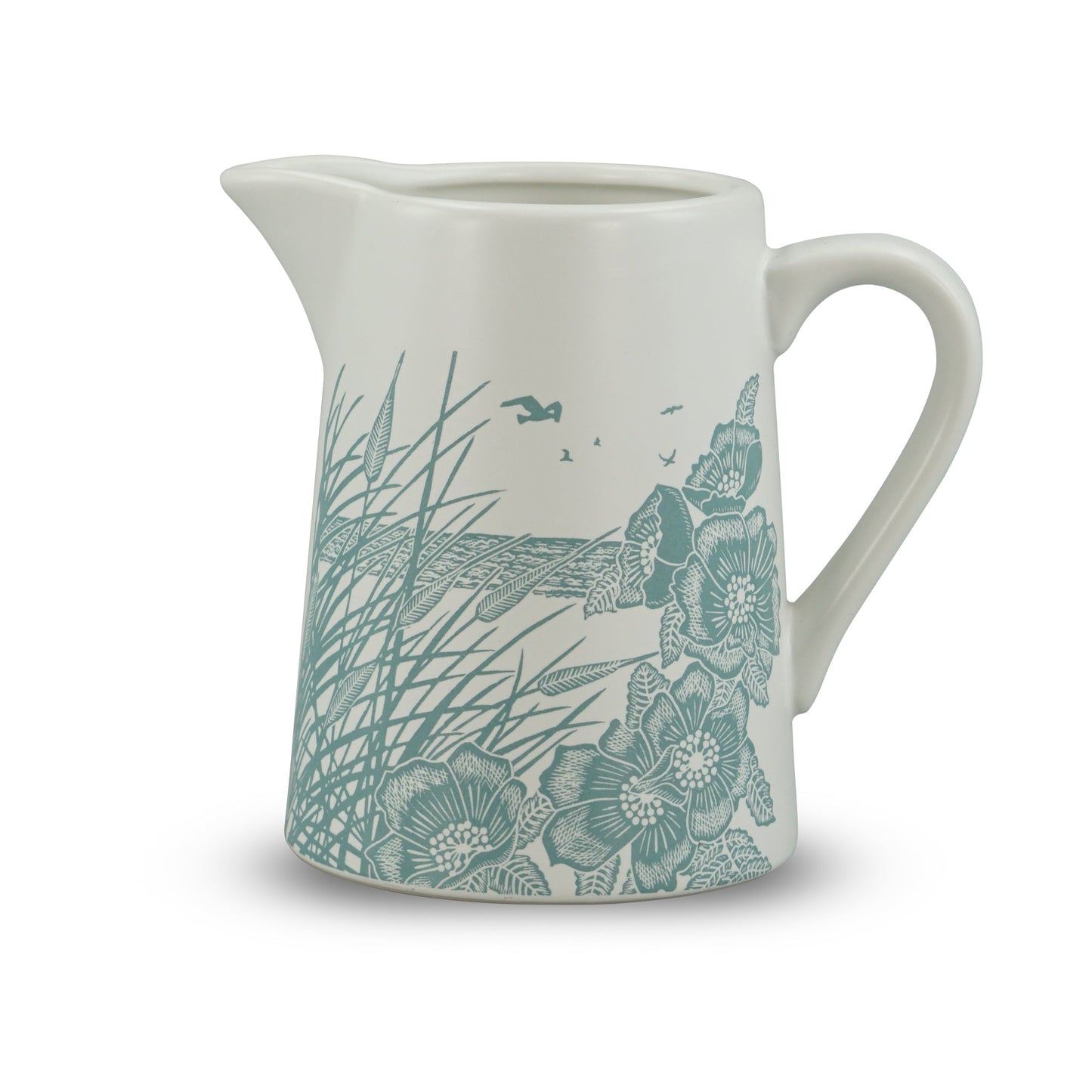 Pichet céramique Kate Heiss - bleu poudré - 500 ml