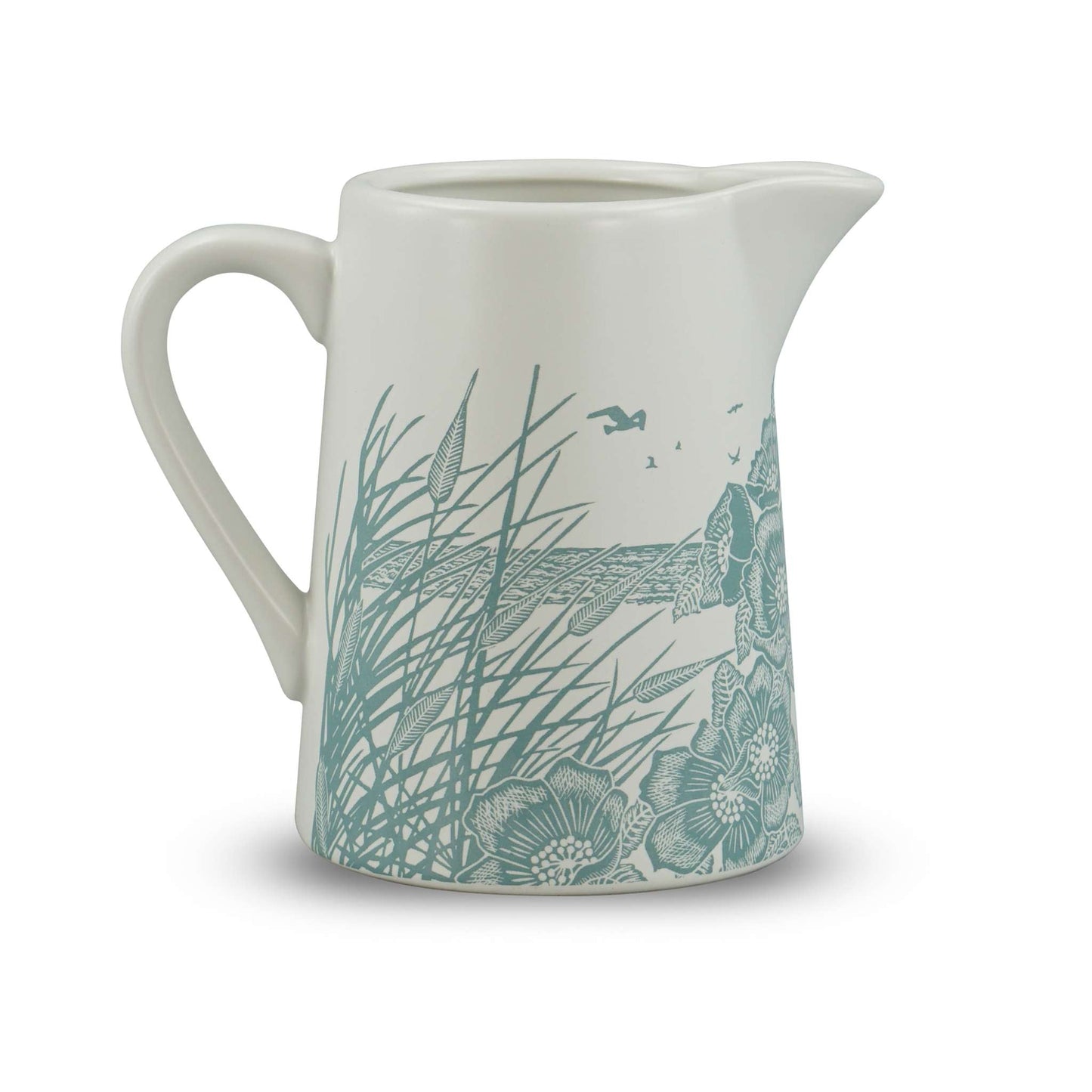 Pichet céramique Kate Heiss - bleu poudré - 500 ml