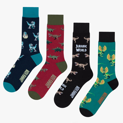 Coffret Chaussettes Jurassic World 4-Pack