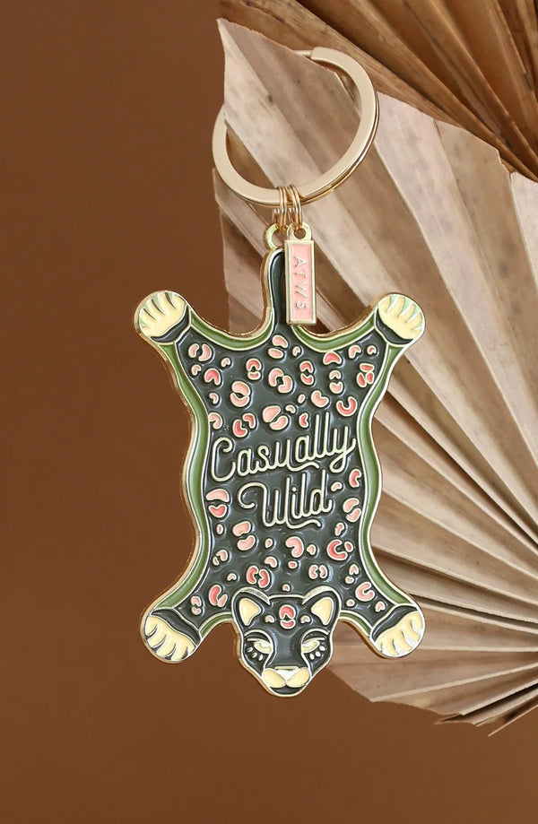 Leopard Carpet - Keychain