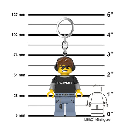 Porte-clés lumineux LEGO - Gamer