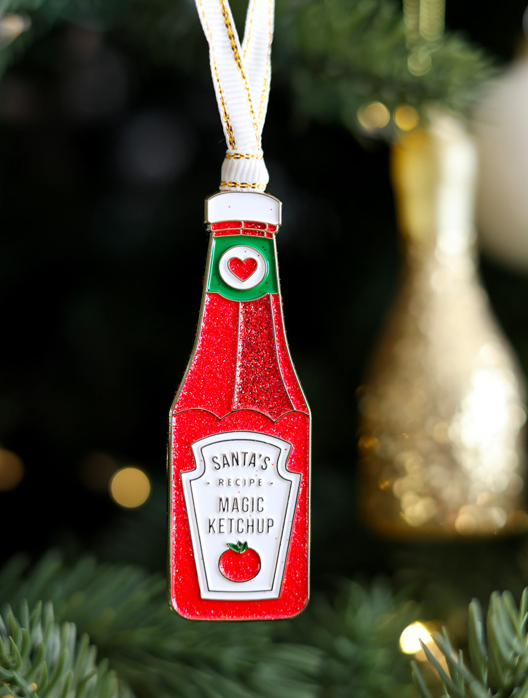 Santa’s Ketchup - Christmas Ornament