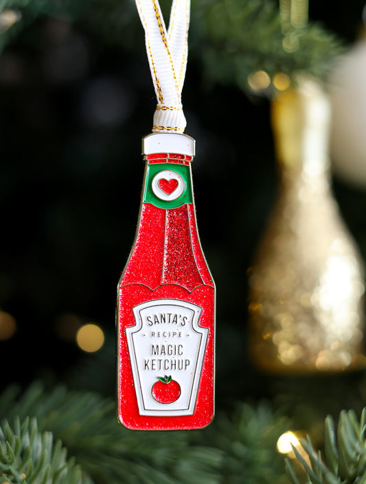 Santa’s Ketchup - Christmas ornament