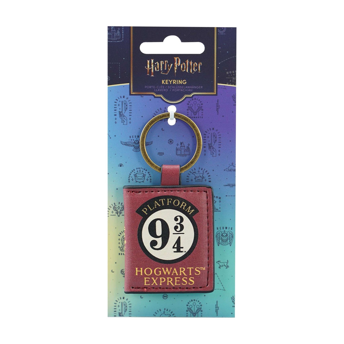 Porte-clés Harry Potter - Voie 9¾