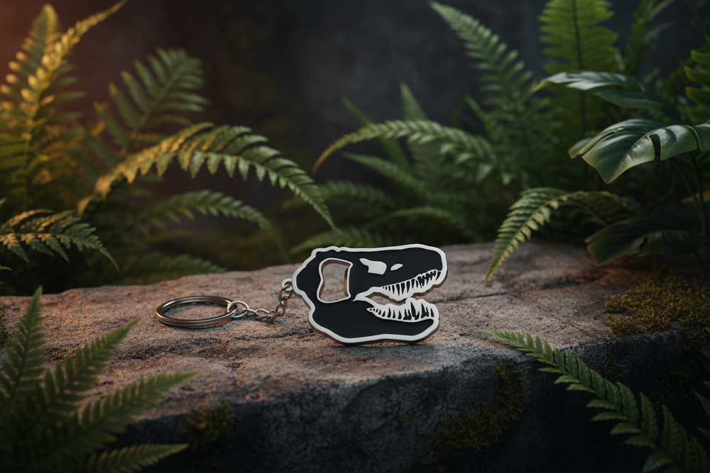 Portachiavi Apribottiglie Jurassic Park - T-Rex