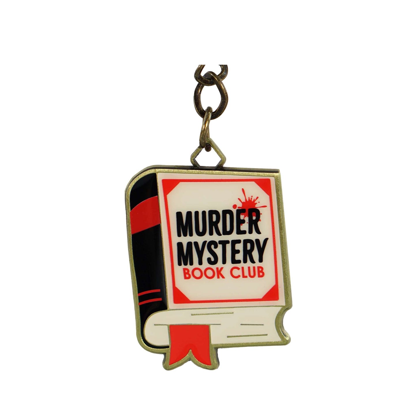Porte-clés Murder Mystery Book Club
