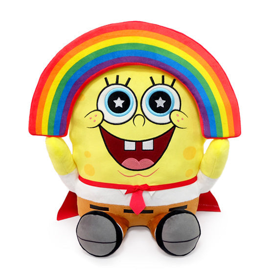 Peluche HugMe - SpongeBob arcobaleno