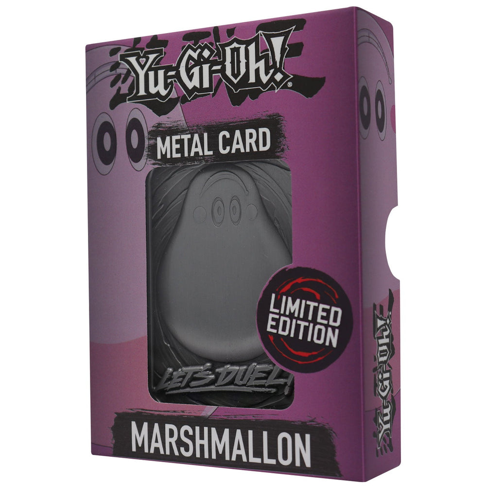 Carte métal collector Yu-Gi-Oh! - Marshmallon
