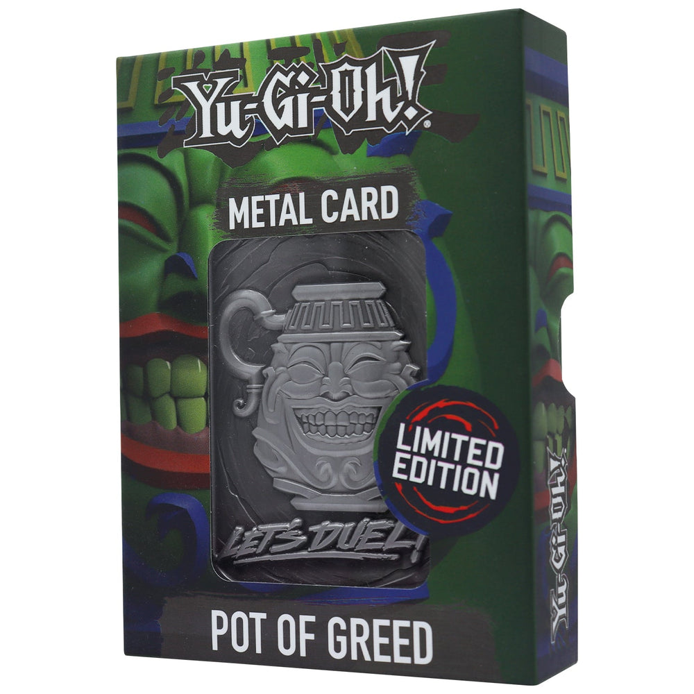 Yu-Gi-Oh! Collector Metal Card - Pot of Greed