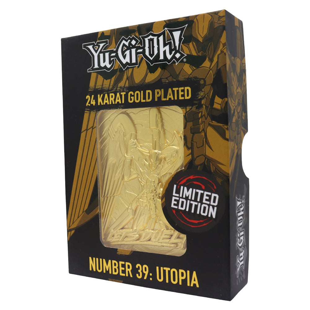 Yu-Gi-Oh! Collector Metal Card - 24K Gold Plated Number 39: Utopia