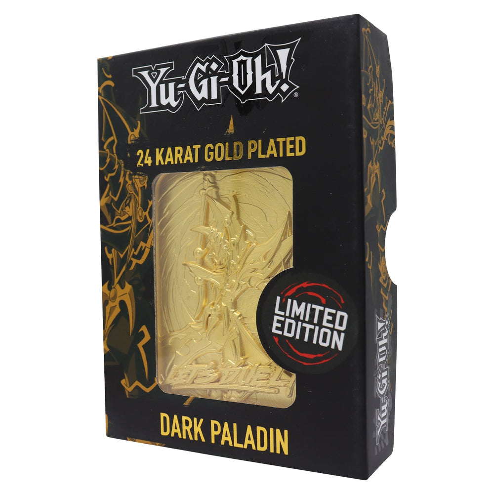 Yu-Gi-Oh! Collector Metal Card - 24K Gold Plated Dark Paladin