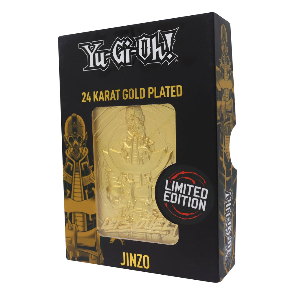 Yu-Gi-Oh! Collector Metal Card - 24K Gold Plated Jinzo