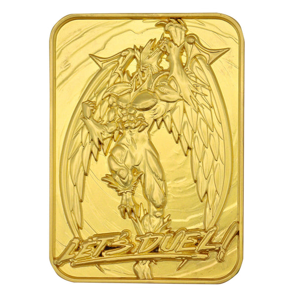 Lingot plaqué or collector Yu-Gi-Oh! - GX Elemental Hero Avian 24K