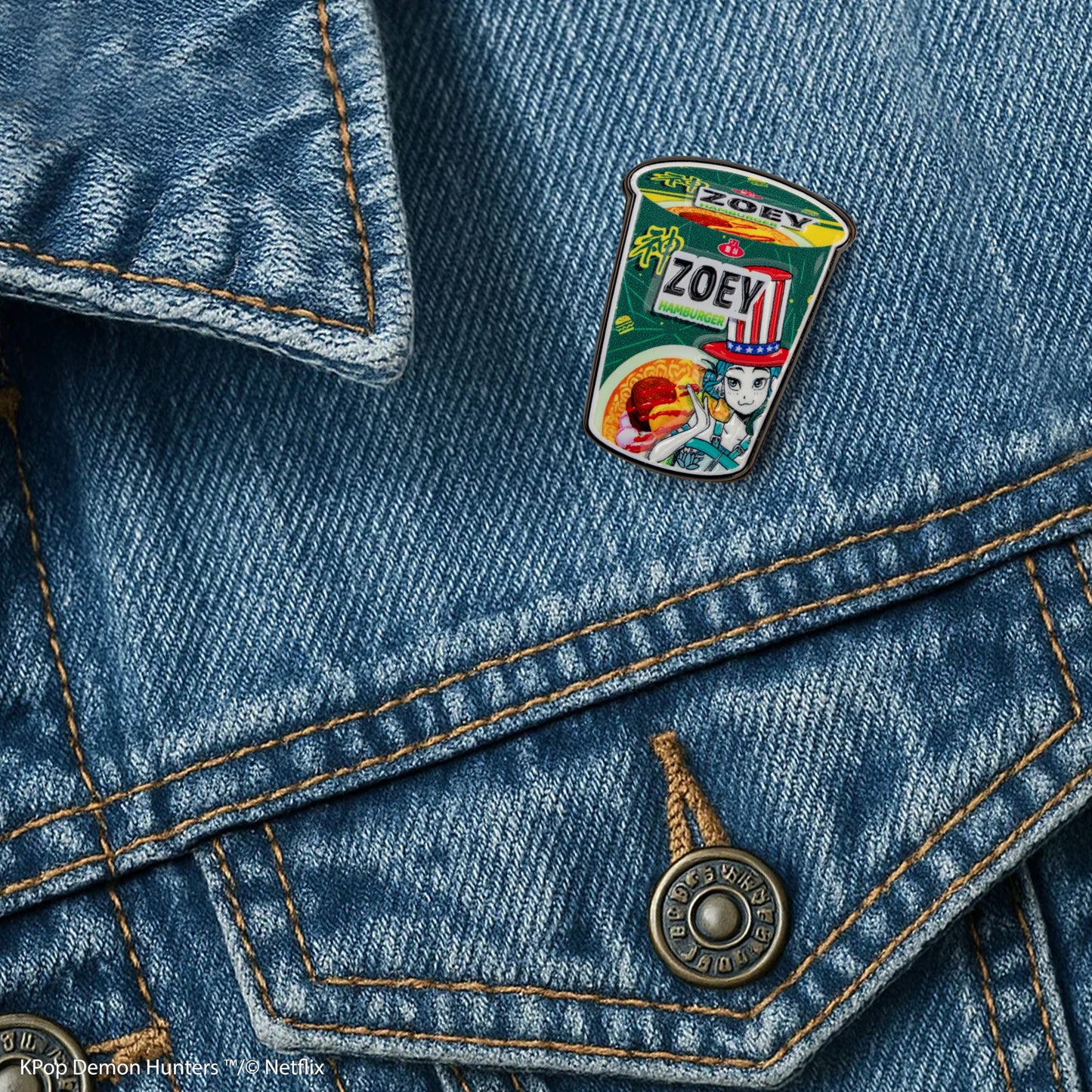 Pin's Nouilles Zoey Hamburger