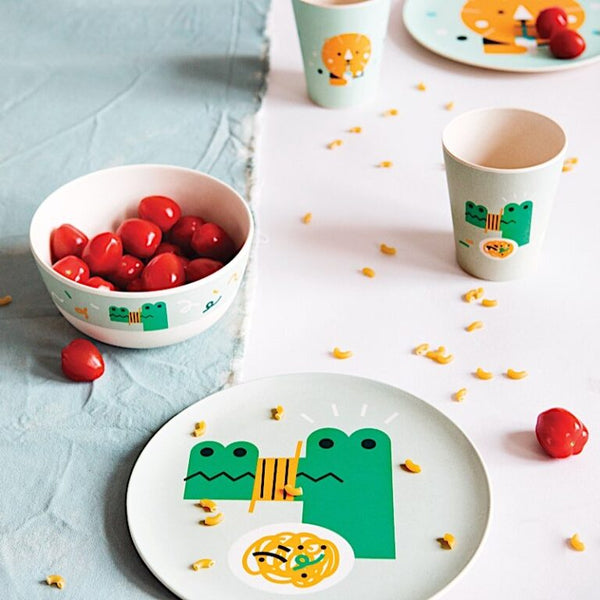 Animali di bambù di vetro 
