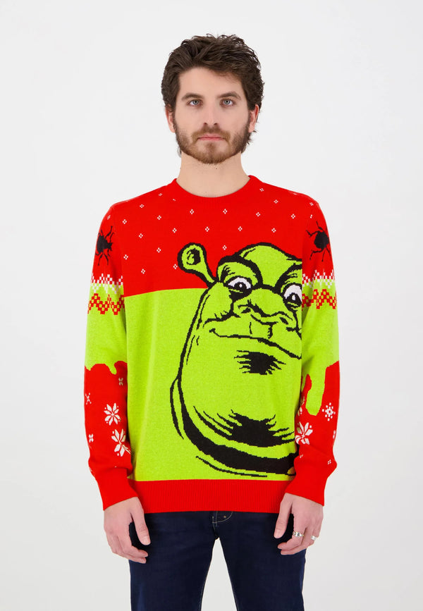 Maglione di Natale di Shrek 