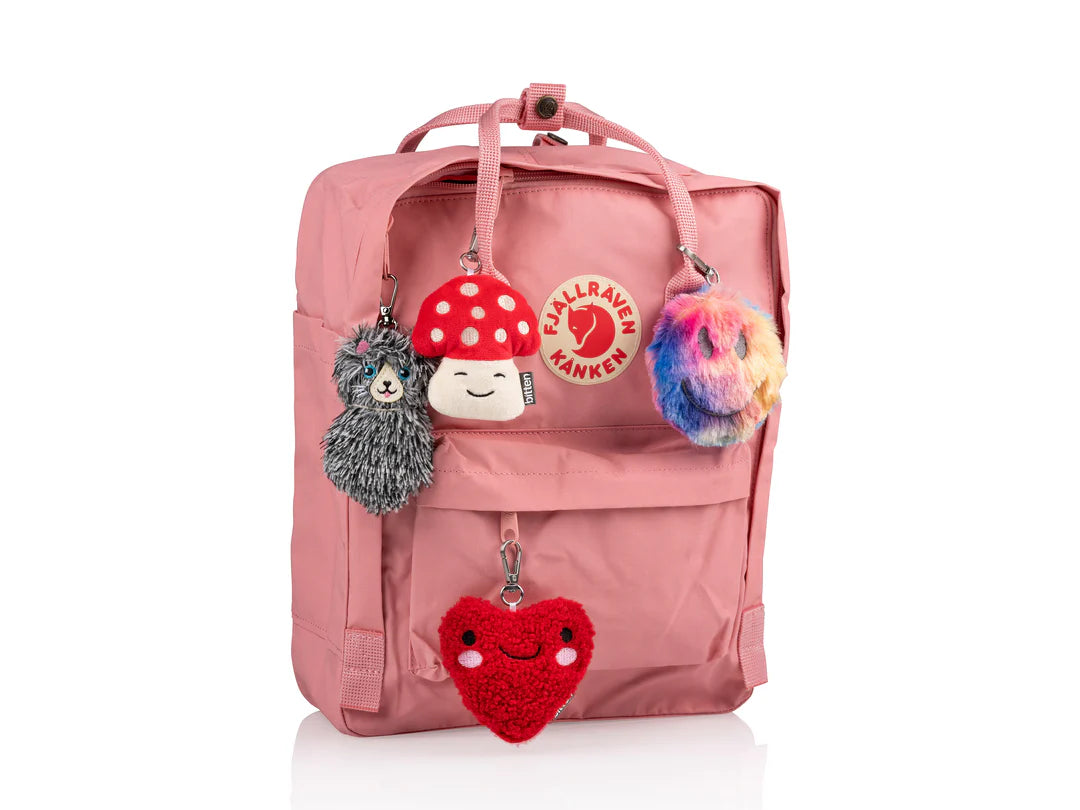 Porte-Clés Peluche - Cœur d'amour