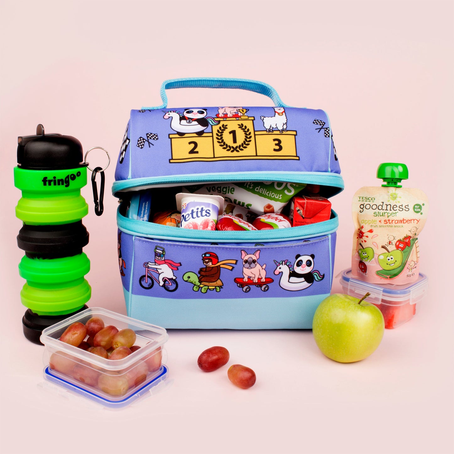 Retro sac repas Donuts Fantasy Race