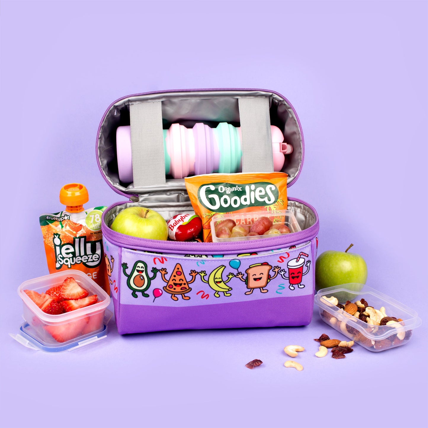 Retro sac repas Conga Line Food