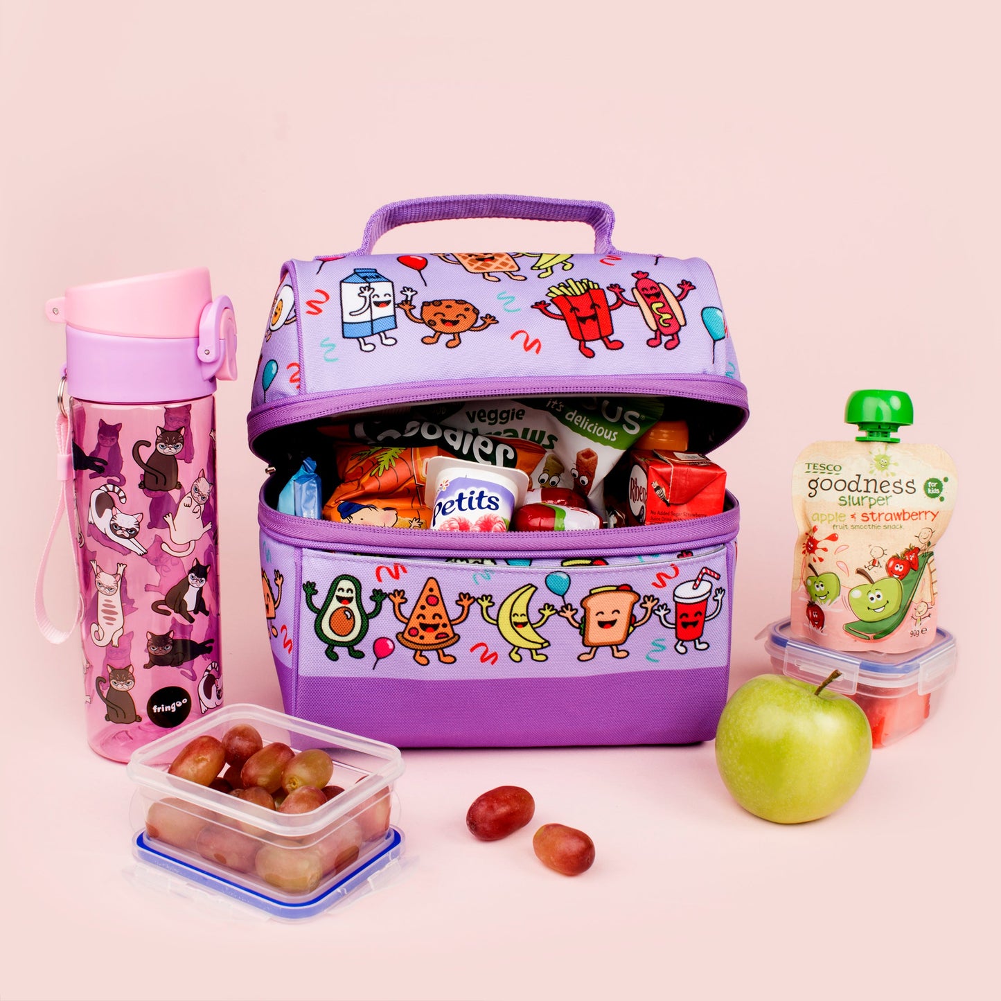 Retro sac repas Conga Line Food