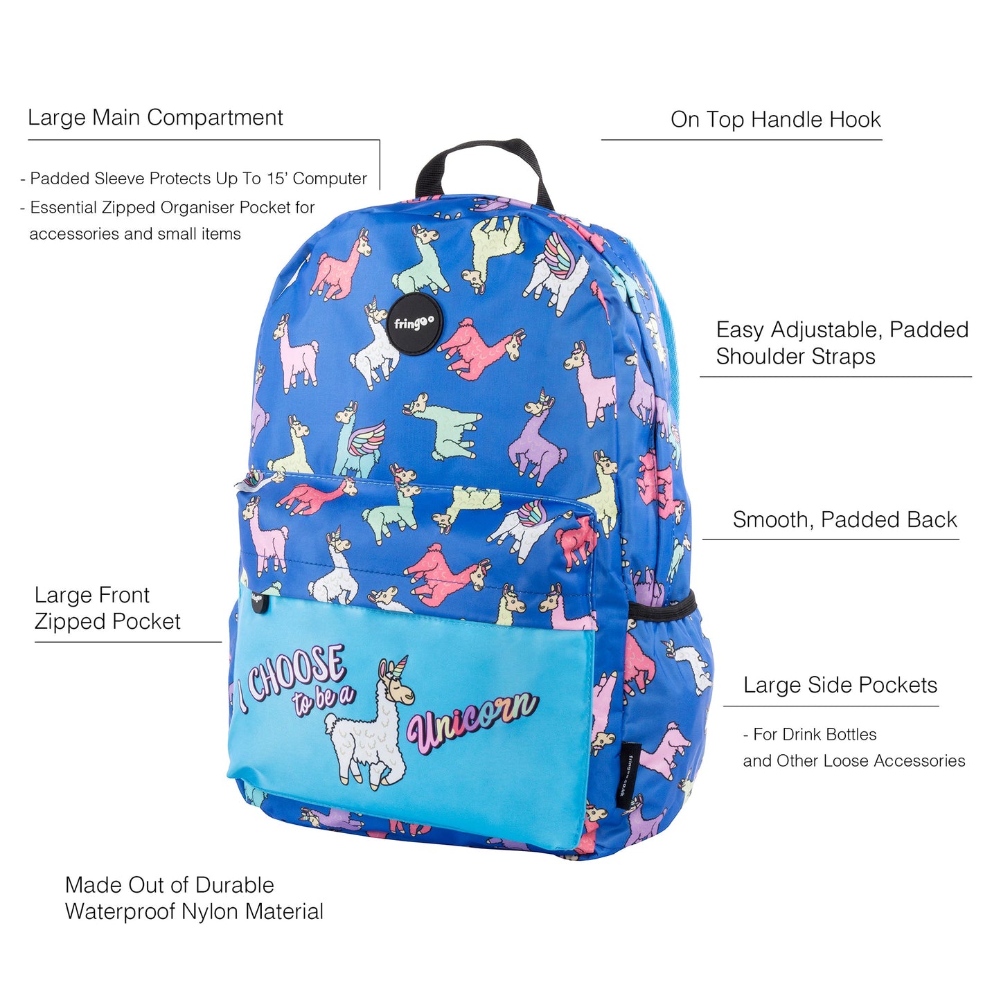 Sac à dos – Llamacorn