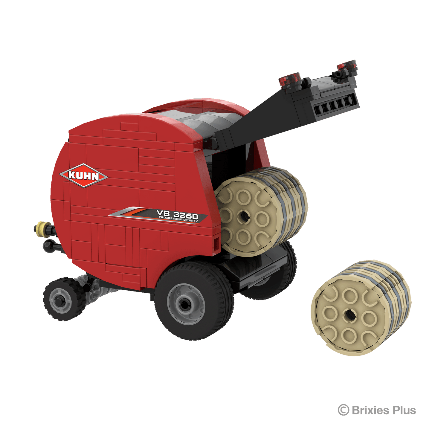 BRIXIES Plus Kuhn Round Baler VB 3260