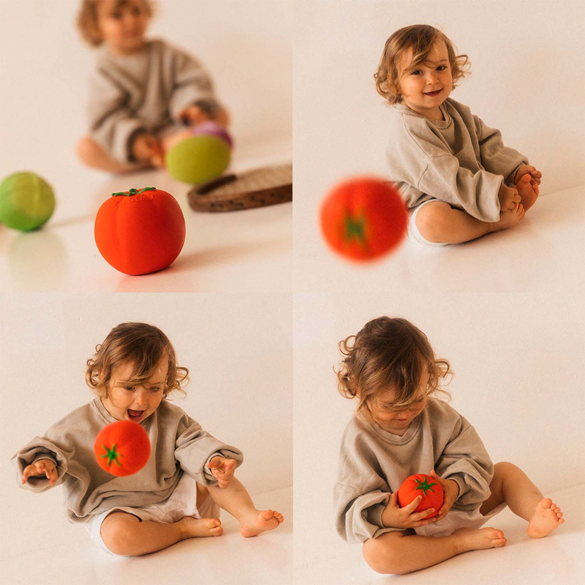 Tomate – Balle sensorielle bébé