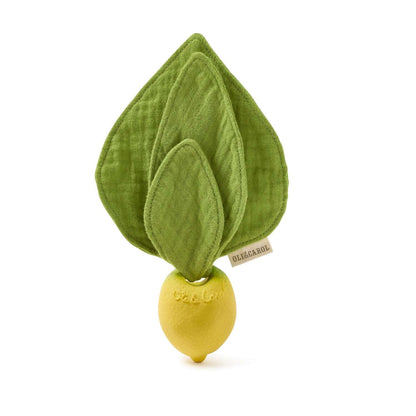 Lou the Lemon Mini Security Blanket-Teether