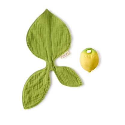 Lou the Lemon Mini Security Blanket-Teether