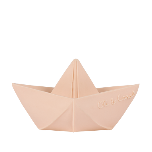 Bateau origami nude – Jouet de bain bébé