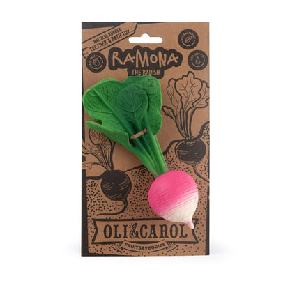 Ramona the Radish Baby Teether