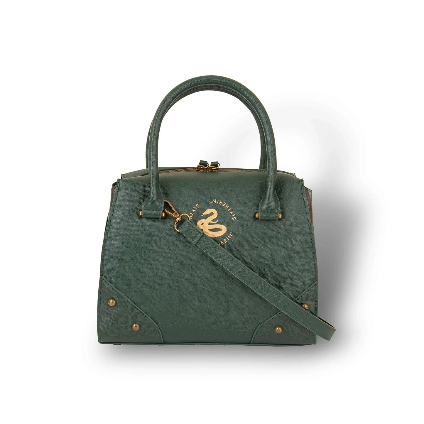 Harry Potter Luxury Plaid Handbag - Slytherin
