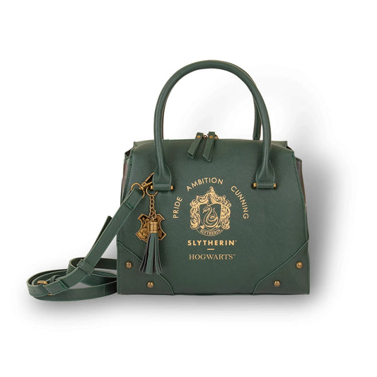 Harry Potter Luxury Plaid Handbag - Slytherin