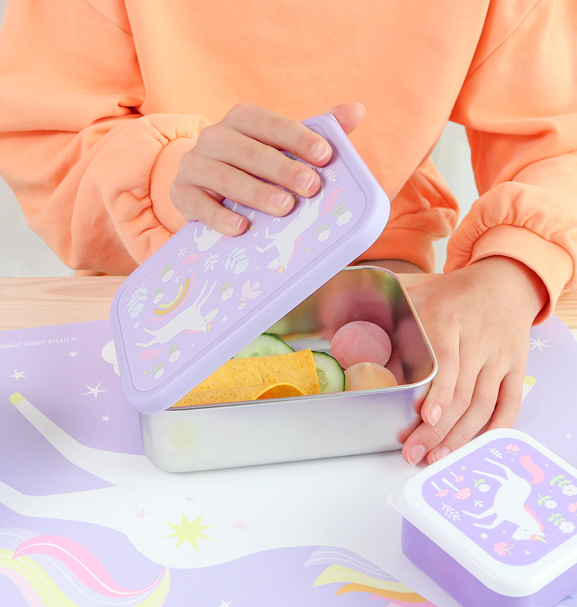 Boîte à déjeuner en inox - Unicorn Dreams
