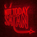 Mural Néon Teday Satan