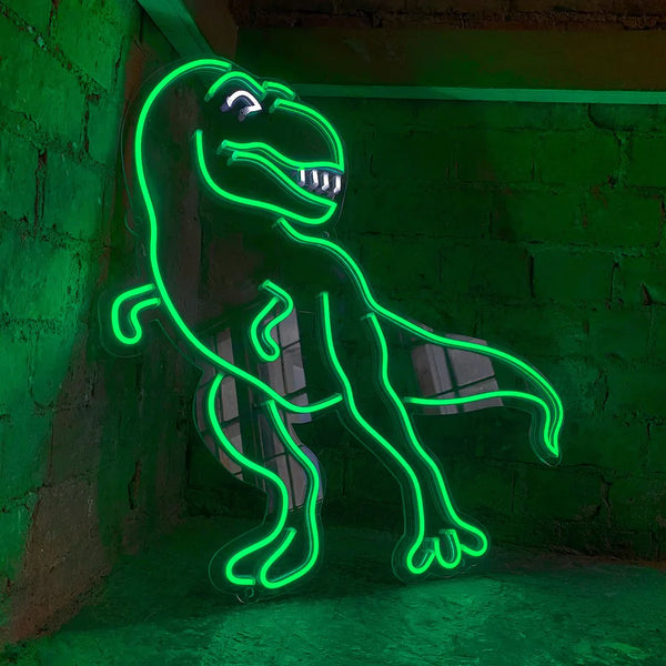 Néon Mural Dinosaure T-Rex