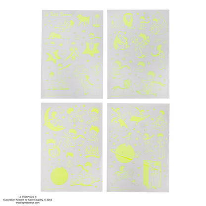 Autocollants Phosphorescent Le Petit Prince