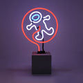 Lampada al neon astronauta