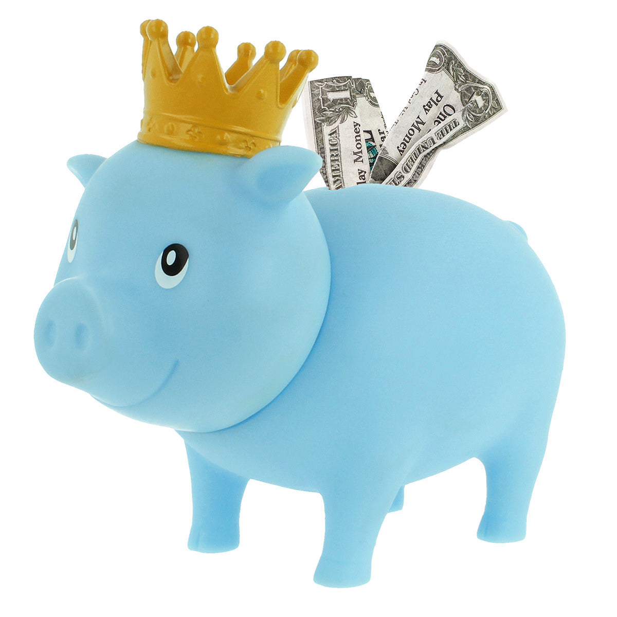 Tirelire Cochon Prince Bleu