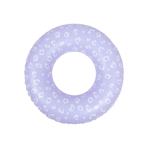 Bouée de Bain Léopard Lilas