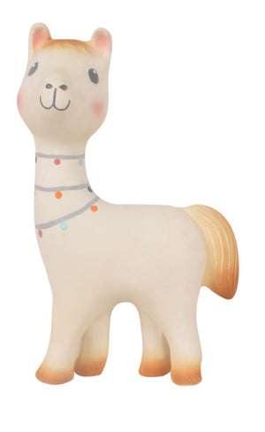 Lilith le Lama – Hochet en Caoutchouc Naturel