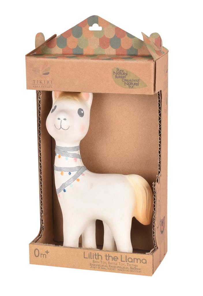 Lilith de Lama – Rammelaar van Natuurlijk Rubber