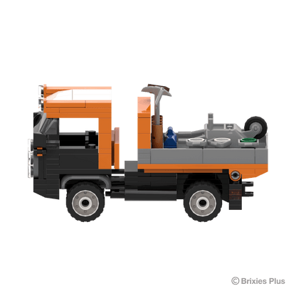 BRIXIES Plus Lindner Uni Trac Municipal orange