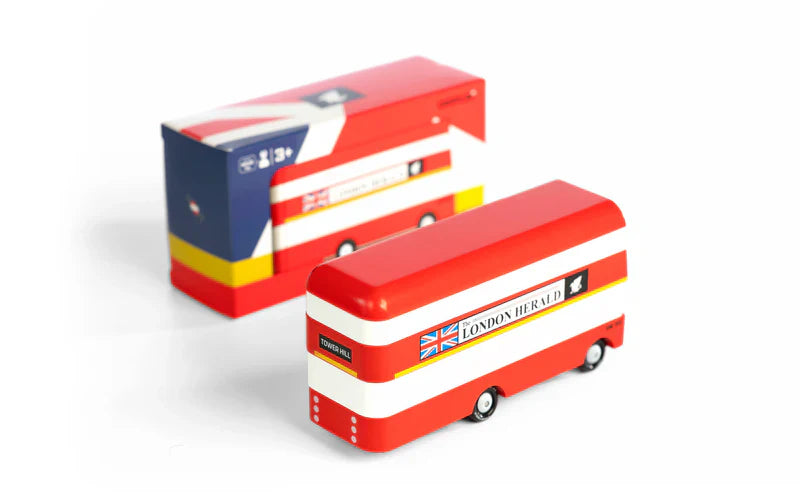 Bus Anglais en Bois Candycar World - The London Herald