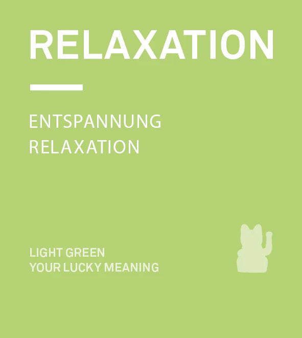 Lichtgroene geluksmini-kat