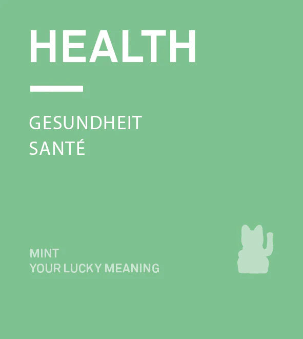 Chat Chanceux Vert Menthe