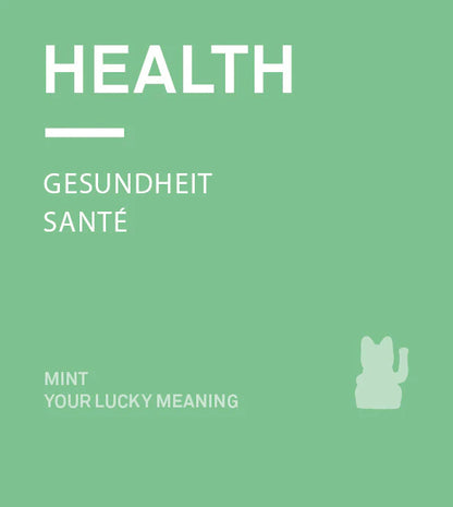 Chat Chanceux Vert Menthe