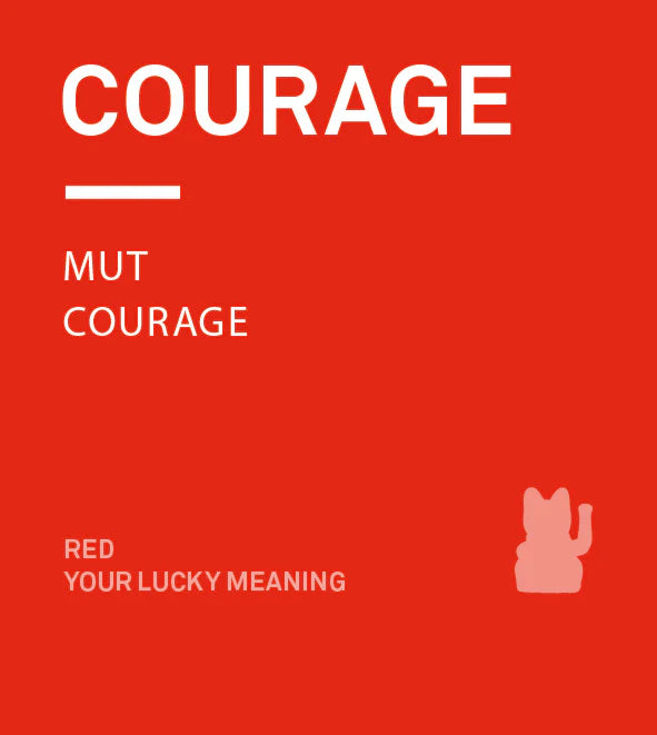 Mug Chat Chanceux Rouge
