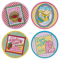 Set de 4 sous-verres métal imprimés Barbie