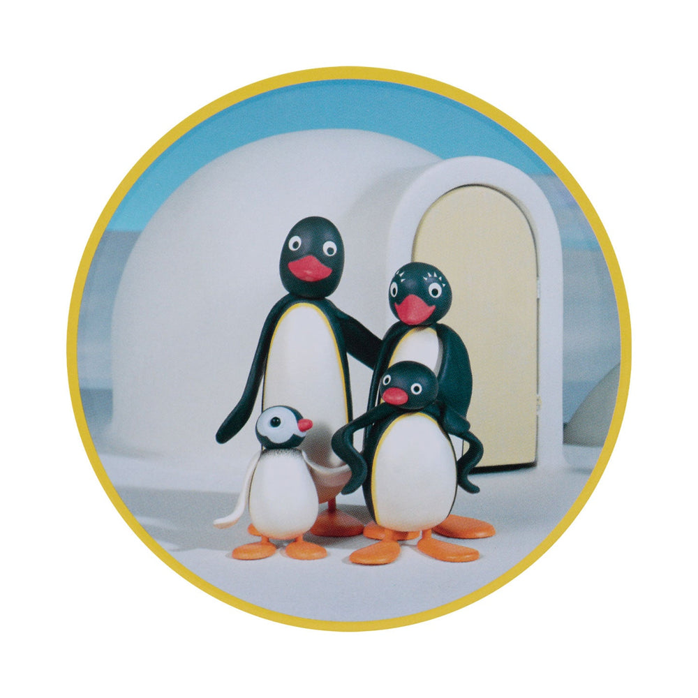 Set de 4 sous-verres métal imprimés Pingu